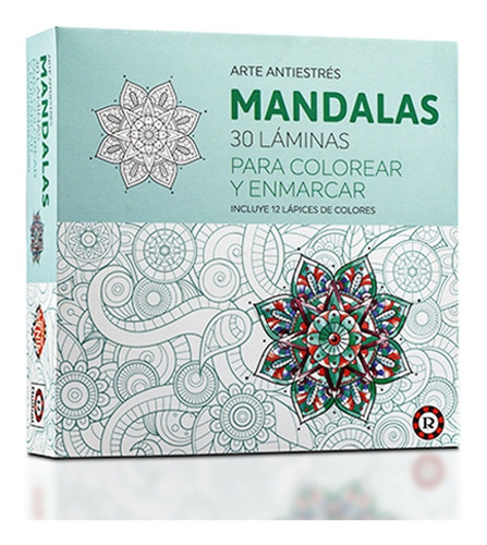 Mandalas Para Pintar Con Lapices Original Ruibal Cuot