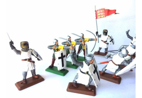 Soldados Medievales Cruzados - Set Especial Premium