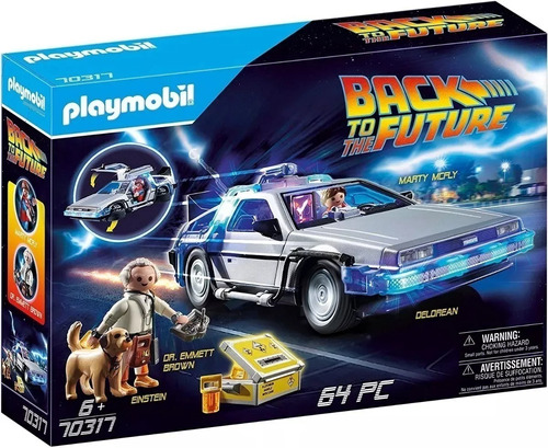 Playmobil Volver Al Futuro Delorean 70317 Original