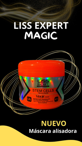 Mascara Ia Celulas Madres Liss Expert Magic 250ml