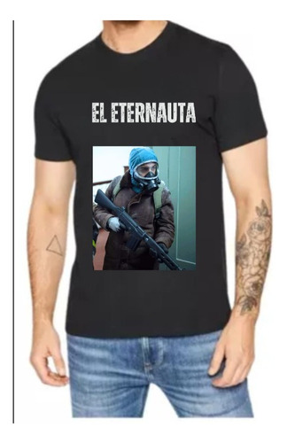 Remera Personalizadas El Eternauta Messi Maradona Premium