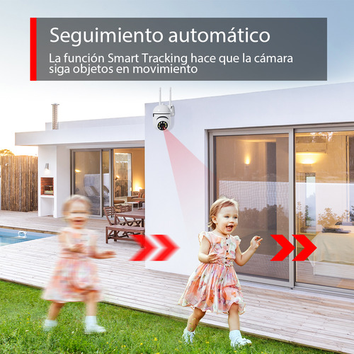 2pcs Cámara De Seguridad Anberx K1 Hd 4MP Visión Nocturna,Mini Cámara wifi 2.4GHz,Audio Bidireccional,Detección de Movimiento con Alerta,Cloud Video Recording,O-KAM PRO APP