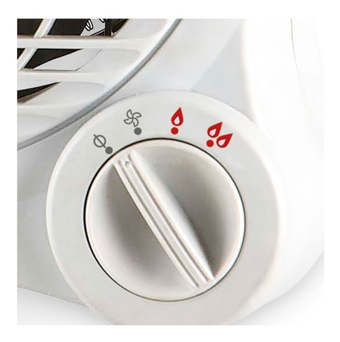 Imagen 4 de 5 de Calefactor eléctrico Kalley K-CA18 blanco 120V