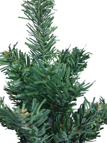 Arvore De Natal Pequena Mesa Verde 30cm 25 Galhos Com Festão