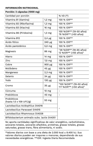 Probiolife Flex Probioticos Prebioticos X 30 Caps