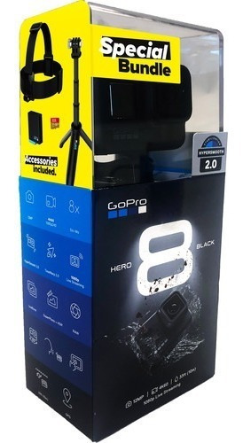 Gopro Hero 8 Black Bundle 4k 12mp