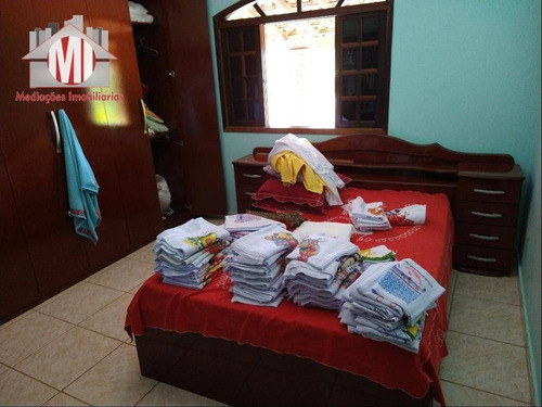 Chácara Maravilhosa Com 7 Dormitórios, Piscina, Pomar, Horta, À Venda, 1000 M² Por R$ 870.000 - Zona Rural - Pinhalzinho/sp - Ch0749