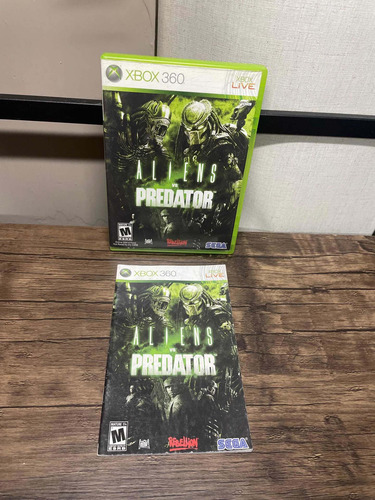 Caja Alien Vs Predator Xbox 360 Original (no Juego) (Usado)