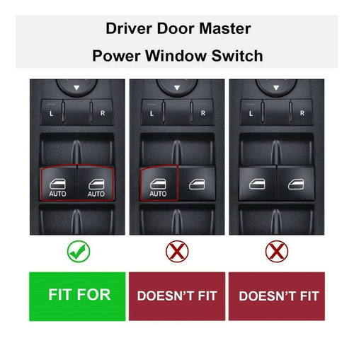 M Interruptor De Ventana For 12 A 17 Dodge Grand Caravan