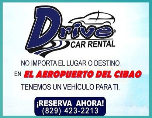 Imagen 5 de 10 de Drive Car Rental, Alquiler, Jeepetas Santigo, Rep. Dom
