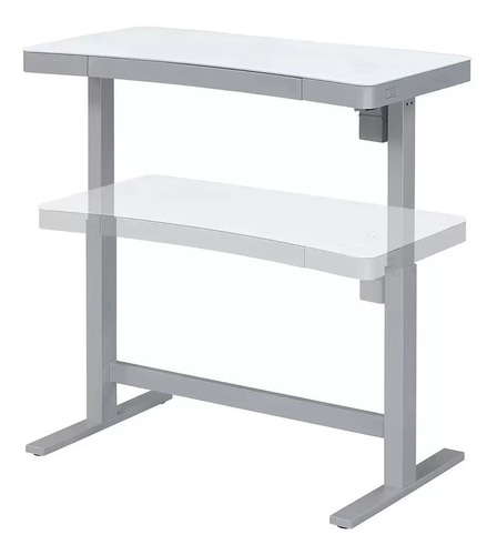 Imagen 2 de 4 de Escritorio Tresanti Carga Inalámbrica, Elevacion Y Usb