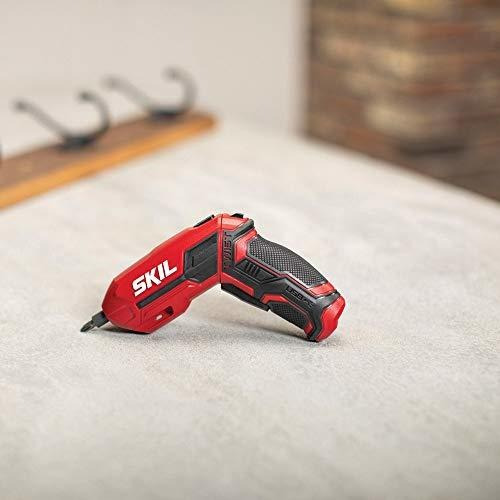Destornillador Inalámbrico Skil 4v Con Agarre Pivotante,