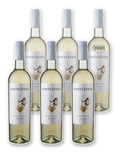 Vino Santa Julia Chenin Dulce Natural 750ml Caja X6