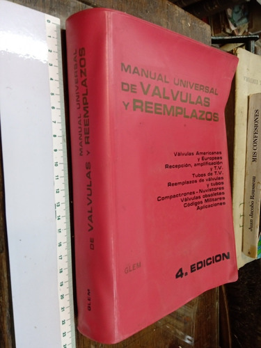 Imagen 1 de 2 de Manual Universal De Válvulas Y Reemplazos Glem 1970