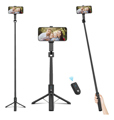 Trakxy Palo Selfie Mejorado (obturador Remoto Recargable), S