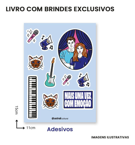 Mais Uma Vez, Com Emocao (com Brinde), De Sussman, Elissa., Vol. 1. Editorial Alto Astral, Capa Mole Em Português