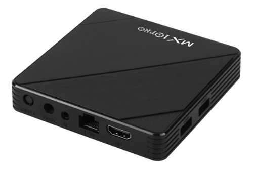 Convertidor Tv Box Smart 10k Android Ultra Hd Negro Estándar