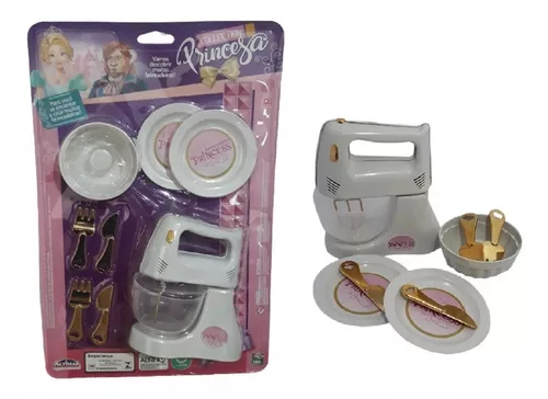 Kit Batedeira e forma de Bolo Infantil Zuca Toys 7627 - Deju Bolsas