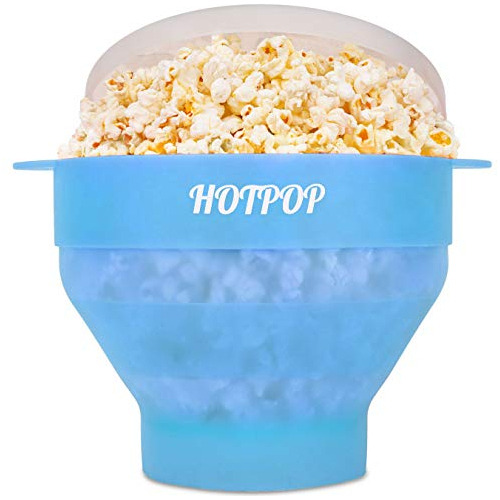 The   Microwave Popcorn Popper, Silicone Popcorn Maker,...