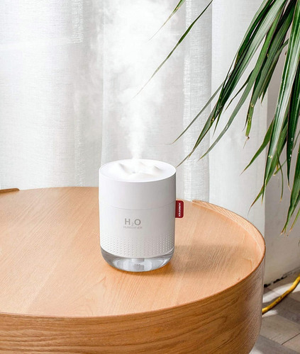 Humidificador Portátil 2 Modos De Niebla, Usb+luz Nocturna