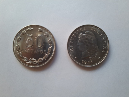 Moneda 50 Centavos (1941)