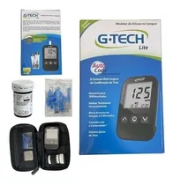 Comprar Aparelho Medir Diabetes Glicose Combo Completo G-tech Lite