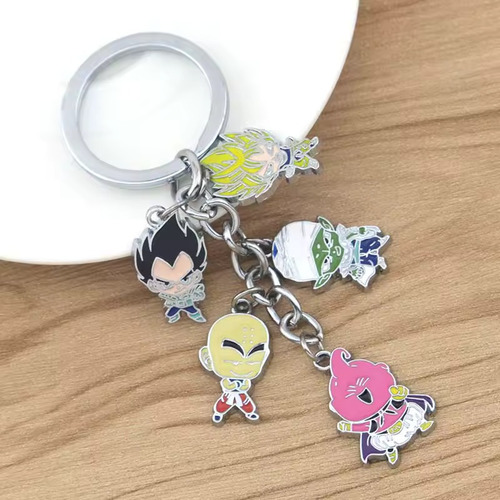 Llavero Goku Vegeta Majin Boo Krilin Piccolo | Dragon Ball Z Llavero Goku Vegeta Majin Boo Krilin Piccolo