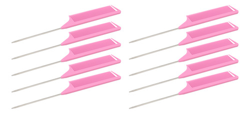 Peines Para Separar La Cola, 10 Unidades, Dientes Finos Para