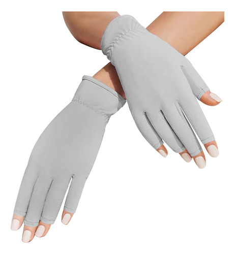 Saywow Guantes Sin Dedos Para Mujer Sin Medio Dedo, Protecci