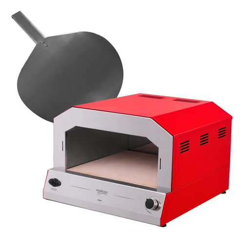 Forno A Gás P/ Pizzas Power Flame 31l Industrial Hidro