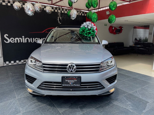 Imagen 3 de 15 de Vw Touareg Td 2016 Piel Qcp Gps Dvd 4x4 Unico Dueño