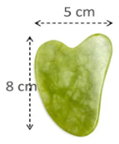 Lote 50 Rodillo De Jade Verde Acupuntura 50 Gua Sha Mayoreo