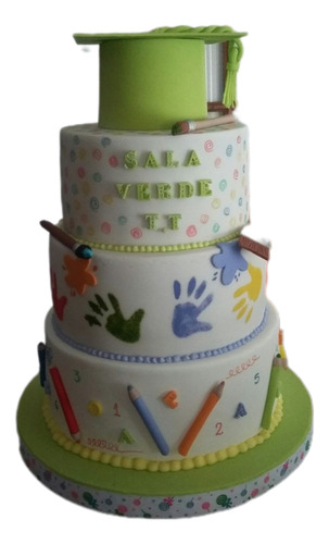 Torta Egresados Jardin, Primaria Y Secundaria