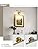 Luz De Pared Ajustable Para Imágenes Led 7w Blanco Cálido