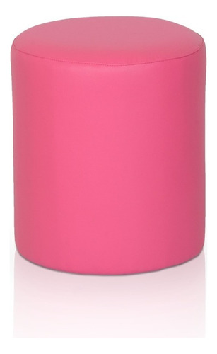 Puff Round Nobre Stay Puff Cor Rosa