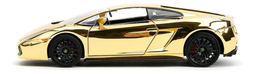 Lamborghini Gold Edicion Limitada Rápidos Y Furiosos 1/24