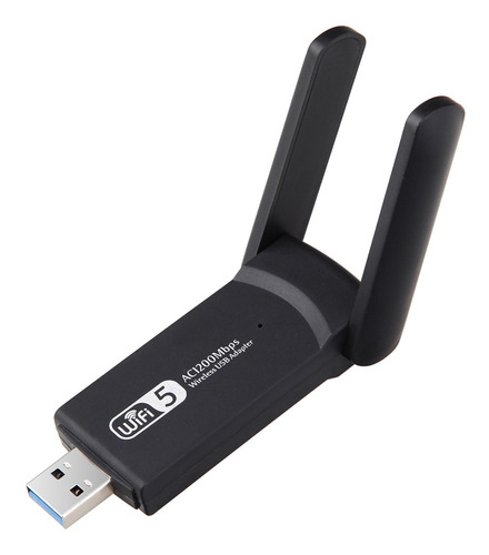 Adaptador Wifi Sem Fio Usb 1200mbps Lan Usb Ethernet 2.4g 5g