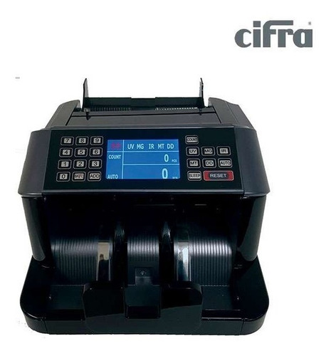 Imagen 2 de 4 de Contadora Maquina Contar Billetes Cifra Cbx7000 Cbx 7000