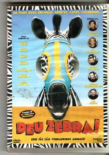 Deu Zebra Dvd Original Lacrado