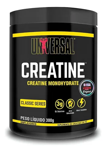 Suplemento Em Pó Universal Nutrition Creatine Creatina Mono 300g ...