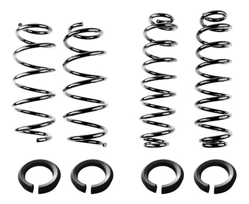 Kit 4 Resortes Suspension Ford Ecosport 04-12 Reforzadosc/go