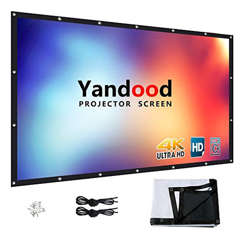Pantalla De Proyector 120 Pulgadas 16:9 Hd Portátil