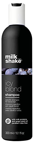 Leche_shake Icy Blond Shampoo - Negro Pigmento Champú 16zpc