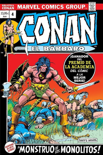 Biblioteca Conan El Bárbaro 4 El Monstruo De Los Monolitos