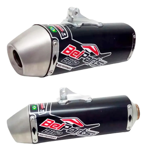 Ponteira Belparts Bhp Tornado Xr 250 Completa Curvas Inox