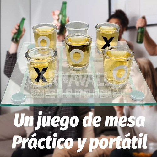 Juego De Mesa Mini Shots Gato