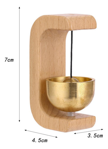 Mo Campanas De Comerciantes De Madera, Timbre De Sin Pájaro