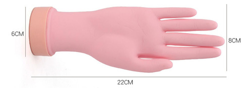 Mão De Treinamento De Unhas, Manicure Mão Esquerda