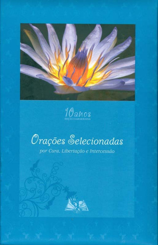 Libro Oracoes Selecionadas Luxo Azul Por Cura Libert De Reis