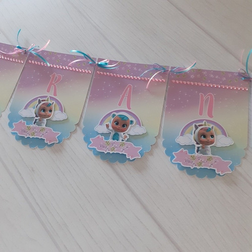 Banderines Personalizados 3d Cry Babies